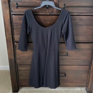 Hollister black dress